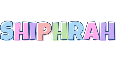 Shiphrah pastel logo