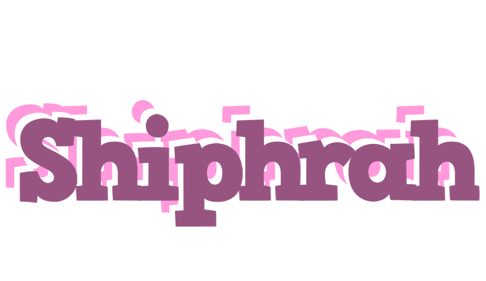 Shiphrah relaxing logo