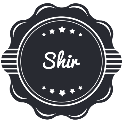 Shir badge logo
