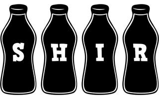 Shir bottle logo