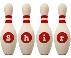 Shir bowling-pin logo