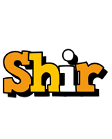 Shir cartoon logo