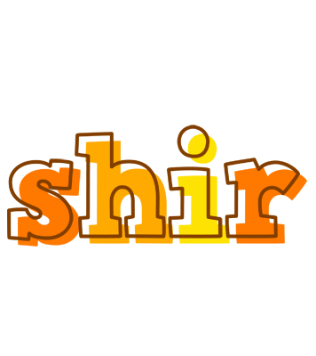 Shir desert logo