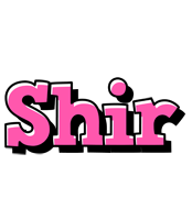 Shir girlish logo