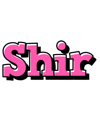 Shir girlish logo