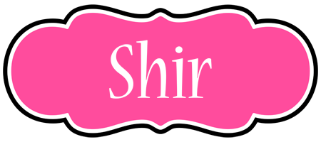 Shir invitation logo