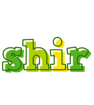 Shir juice logo