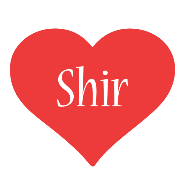 Shir love logo