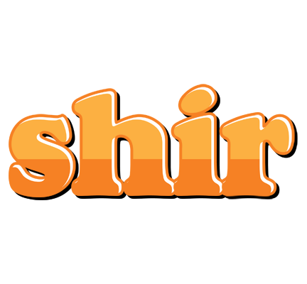 Shir orange logo