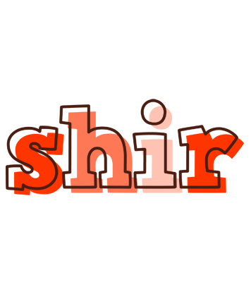 Shir paint logo