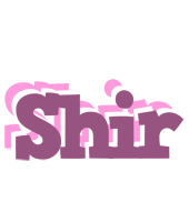 Shir relaxing logo