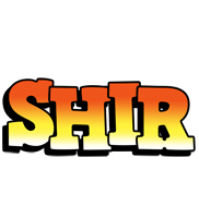 Shir sunset logo