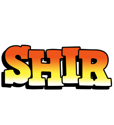 Shir sunset logo