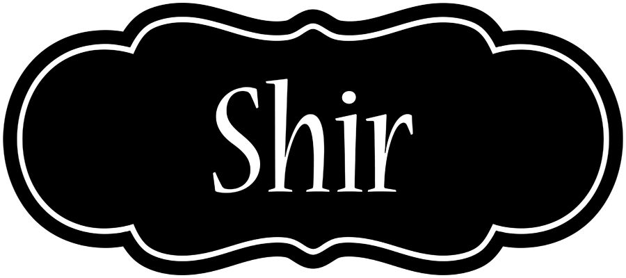 Shir welcome logo
