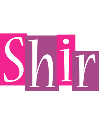 Shir whine logo