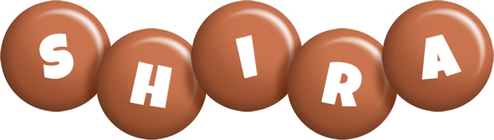Shira candy-brown logo
