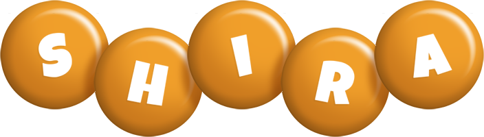 Shira candy-orange logo