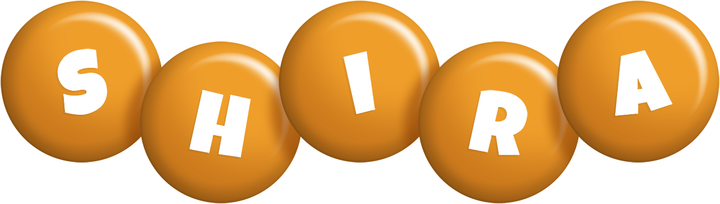 Shira candy-orange logo