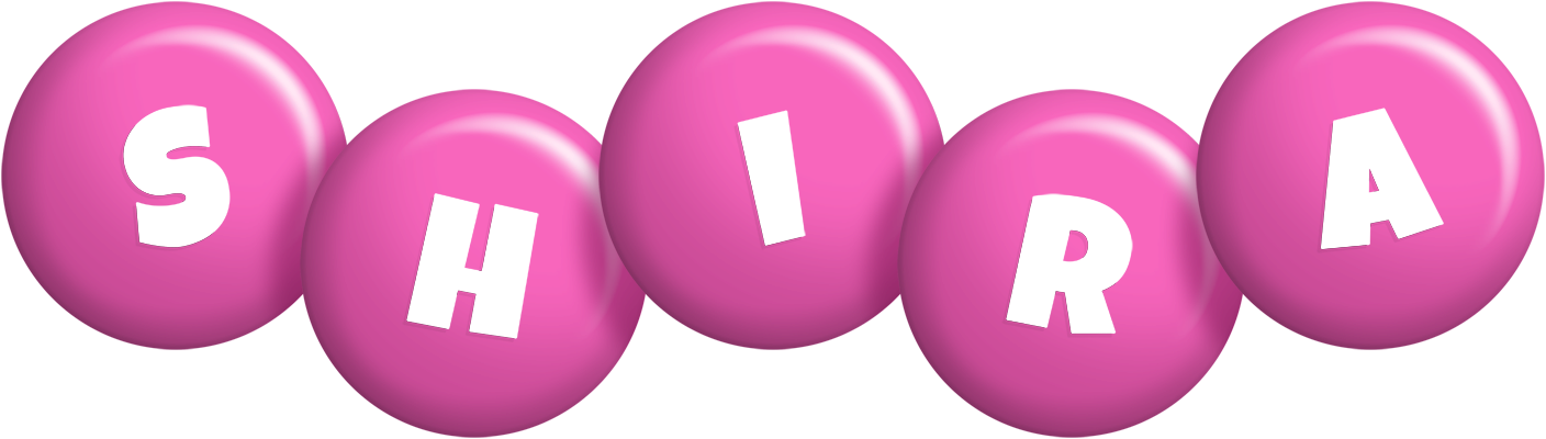 Shira candy-pink logo