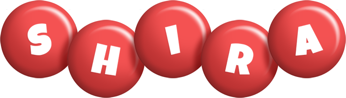 Shira candy-red logo