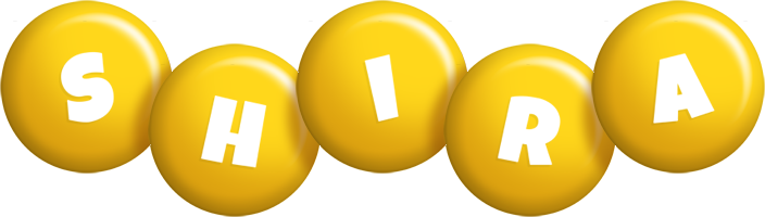 Shira candy-yellow logo