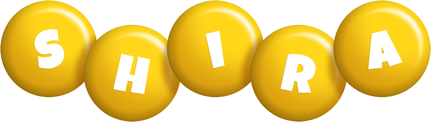 Shira candy-yellow logo
