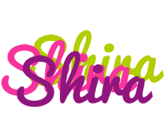 Shira flowers logo