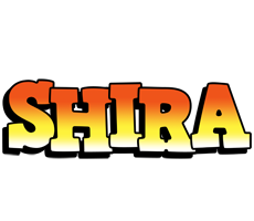 Shira sunset logo