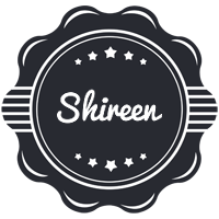 Shireen badge logo