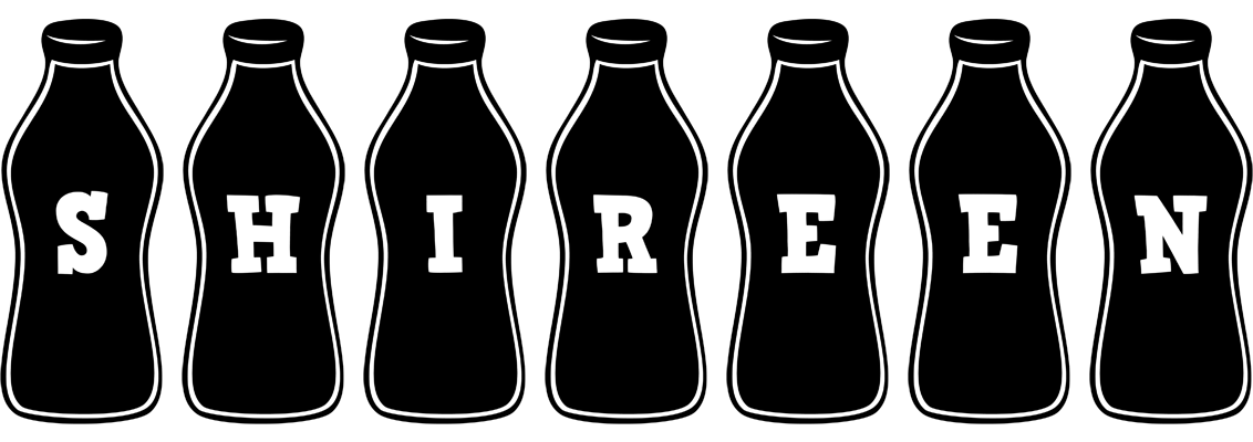 Shireen bottle logo