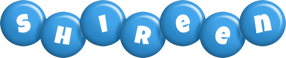 Shireen candy-blue logo