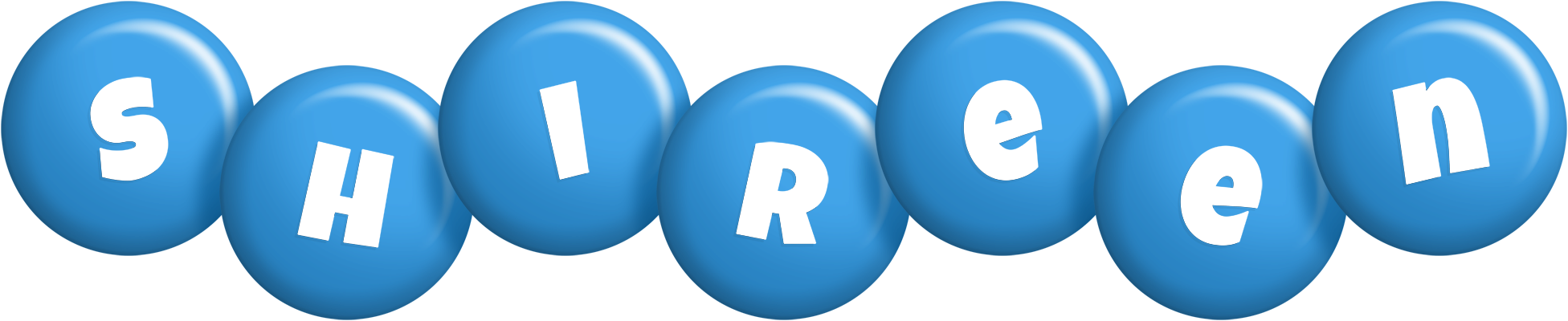 Shireen candy-blue logo