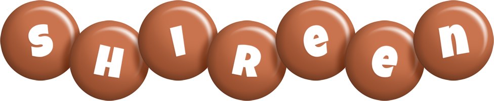 Shireen candy-brown logo