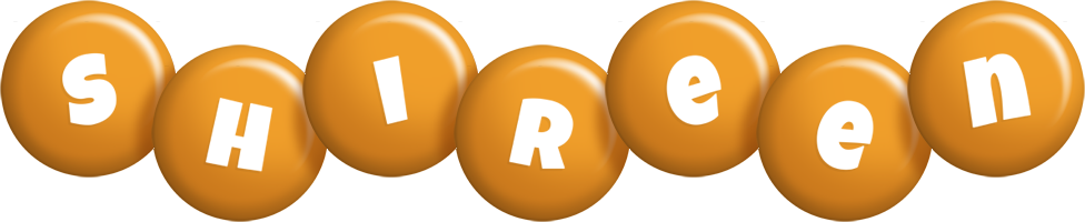 Shireen candy-orange logo