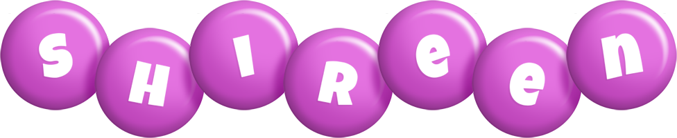 Shireen candy-purple logo