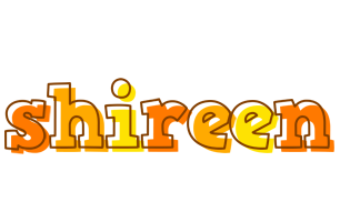Shireen desert logo
