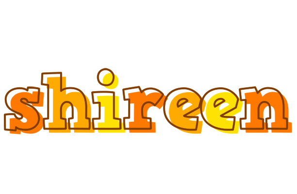 Shireen desert logo