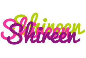 Shireen flowers logo