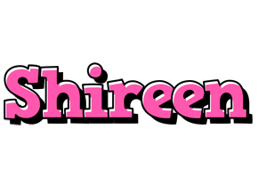 Shireen girlish logo