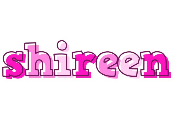 Shireen hello logo