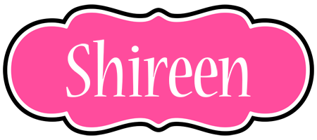 Shireen invitation logo