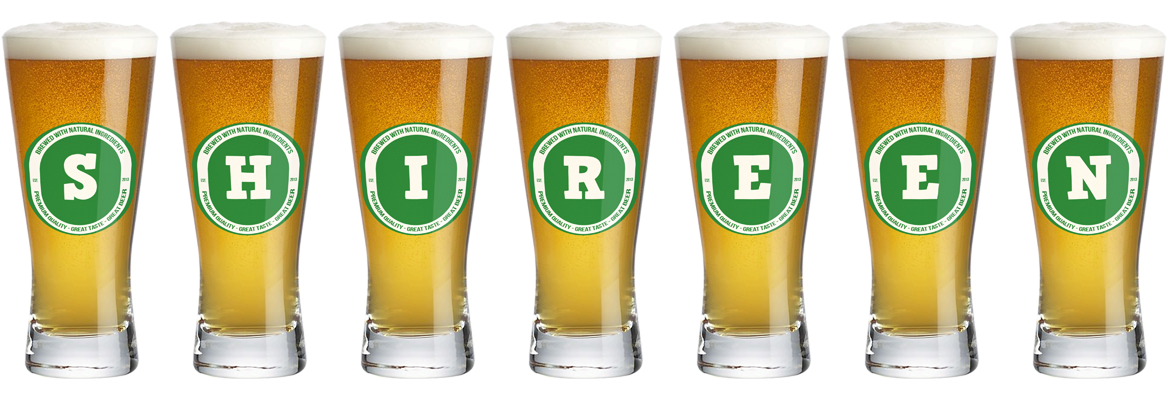 Shireen lager logo