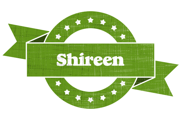 Shireen natural logo