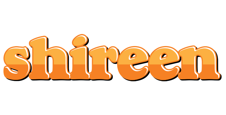 Shireen orange logo