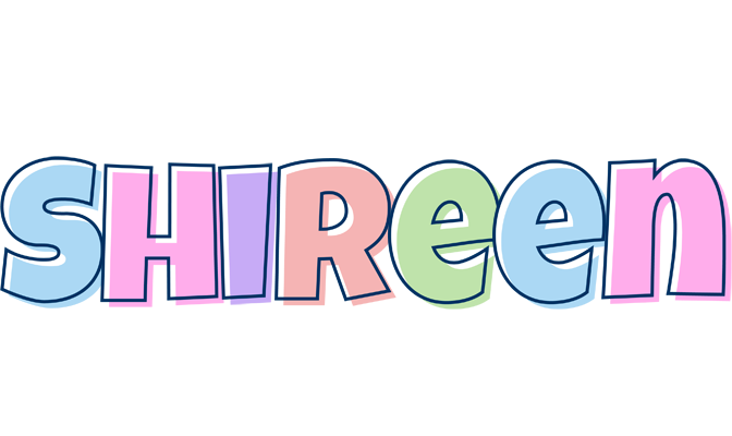 Shireen pastel logo