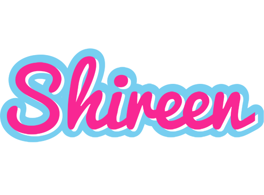 Shireen popstar logo