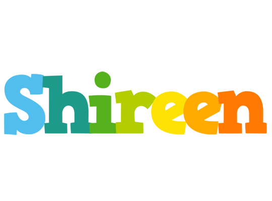 Shireen rainbows logo