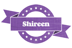 Shireen royal logo