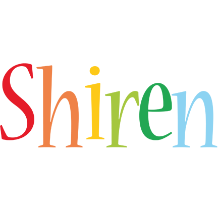 Shiren birthday logo
