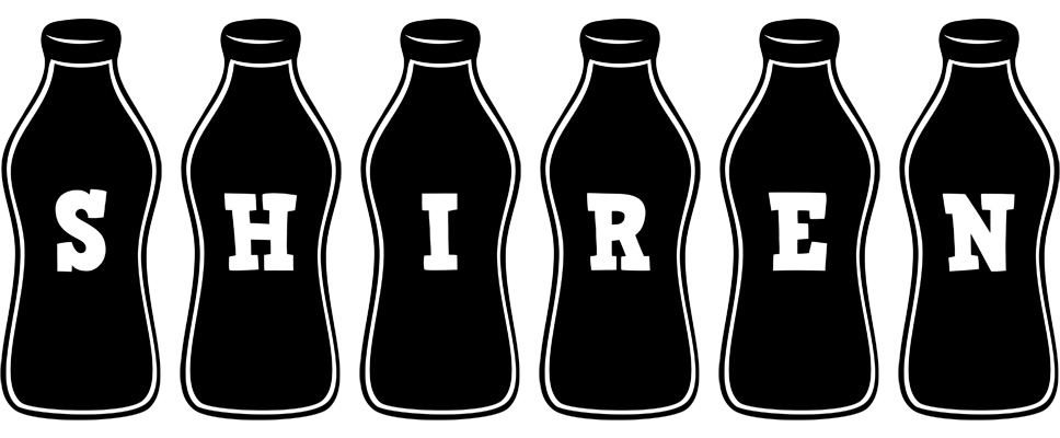 Shiren bottle logo